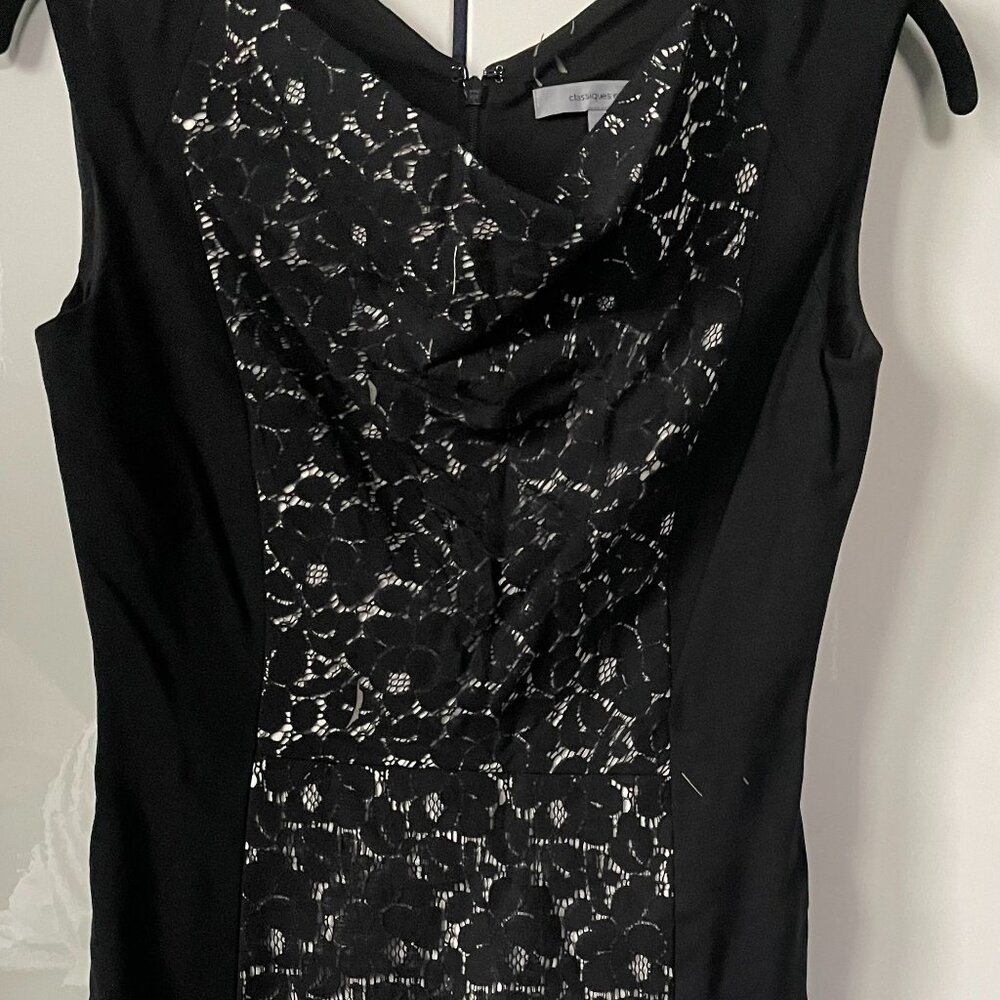 Dress with Lace front